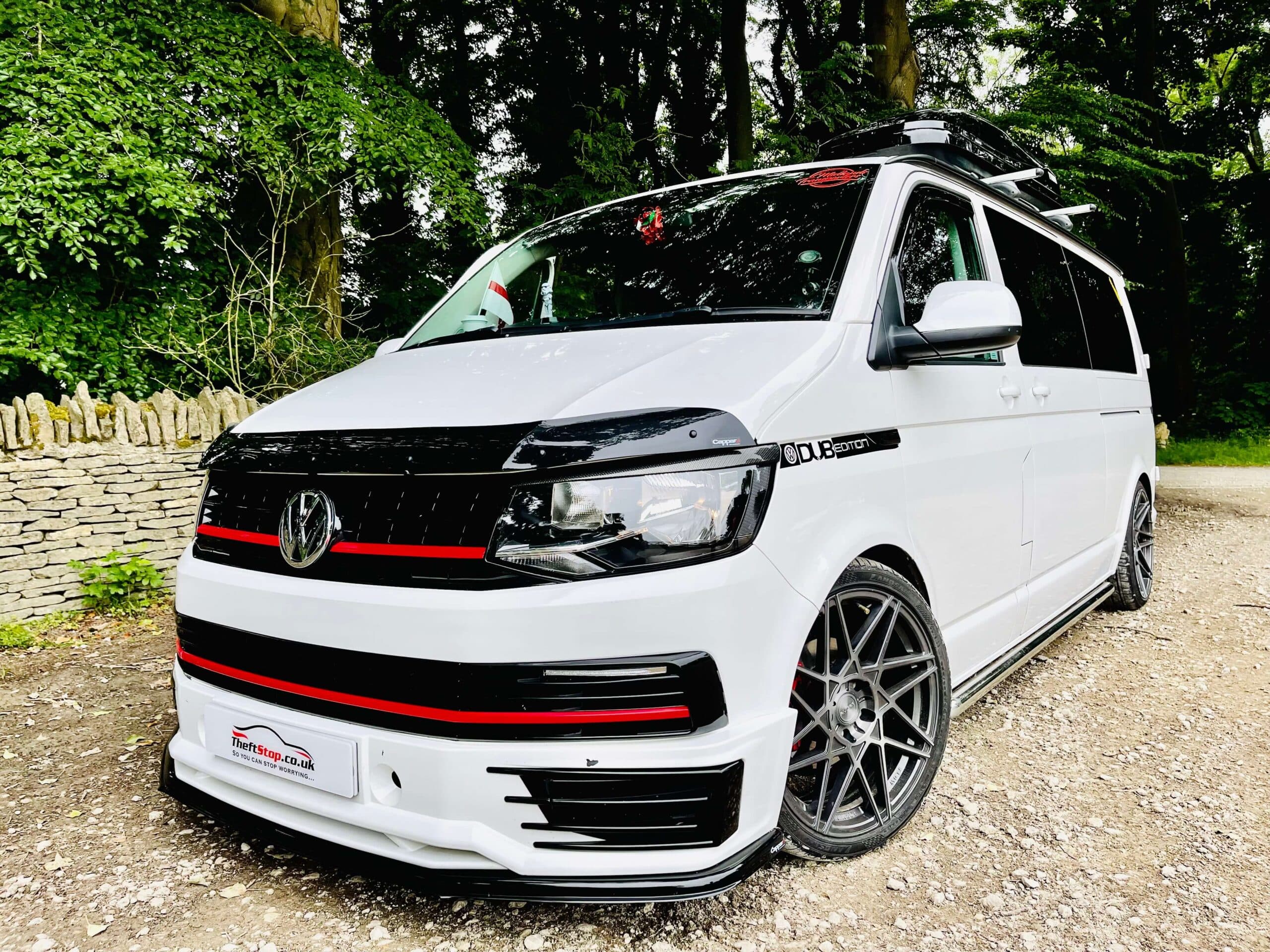 theftstop van equipped with professional security